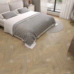 Инженерная доска Alpine Floor Chateau Дуб Милкшейк EW203-02 французская елка 600×120×12