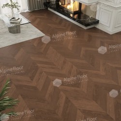 Инженерная доска Alpine Floor Chateau Дуб Браун Стори EW203-09 французская елка 600×120×12