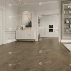 Инженерная доска Alpine Floor Chateau Дуб Гранд Каньон EW203-10 французская елка 600×120×12