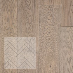 Инженерная доска Eparket Дуб Morning Fog рустик лак венгерская елка 600×150×15