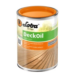 Масло для террас Loba Deck Oil 10616 Бесцветное матовое 2,5 л