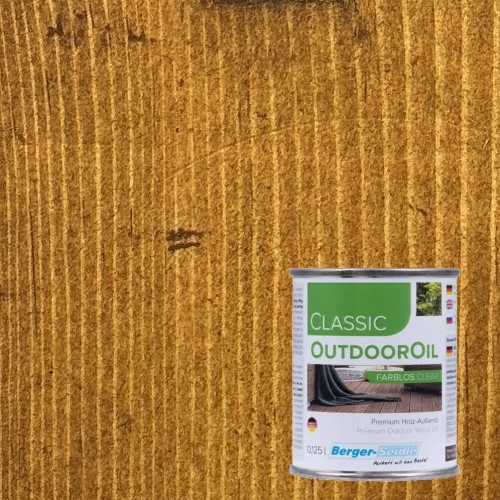 Масло для дерева Berger-Seidle OutdoorOil цвет Pernambuco / Pernambuk полуматовое 0,125 л
