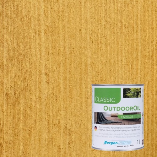 Масло для дерева Berger-Seidle OutdoorOil цвет Red Pine / Pinie полуматовое 1 л