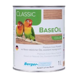 Масло для пола Berger-Seidle BaseOil Color цвет Cement Grey / Zementgrau полуматовое 1 л