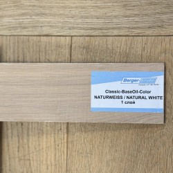 Масло для пола Berger-Seidle BaseOil Color цвет Natural White / Naturweiss полуматовое 1 л