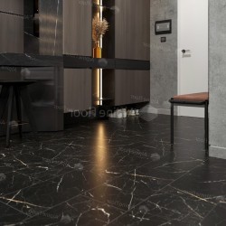 Кварцвиниловая плитка Alpine Floor клеевая Light Stone Неро ЕCО 15-21 608×303×2,5