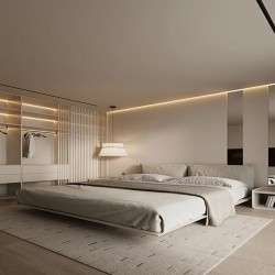 Профиль алюминиевый теневой с подсветкой Laconistiq Gips Ultra 54-100-300 без покрытия 3000×37×42,5