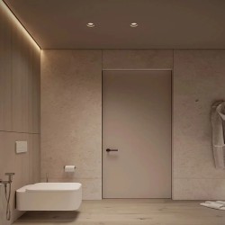 Профиль алюминиевый теневой с подсветкой Laconistiq Gips Ultra Черный муар RAL 9005 54-31-300 3000×37×42,5