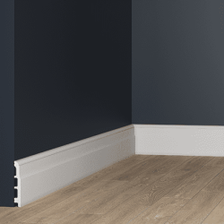 Плинтус под покраску Европласт 6.53.803 2000×100×15