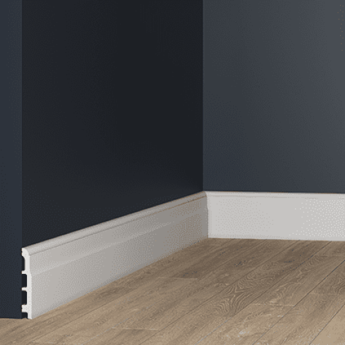 Плинтус под покраску Европласт 6.53.803 2000×100×15