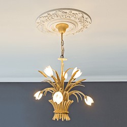 Потолочная розетка под покраску Европласт 1.56.020 47 См