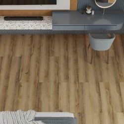 Кварцвиниловый SPC ламинат Alpine Floor Premium 12 Дуб Эскейп ECO 24-8 1524×228×12