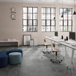 Кварцвиниловый SPC ламинат Invictus Maximus Tile Groovy Granite Steel 603×298×6