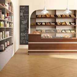 Кварцвиниловая плитка Invictus клеевая Maximus Parquet Highland Oak Classic венгерская елка 406×102×2,5