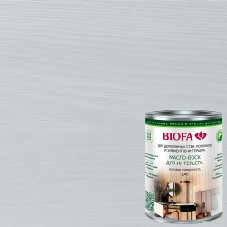 Масло с воском для дерева Biofa 2045 цвет 2025 Марево матовое 2,5 л