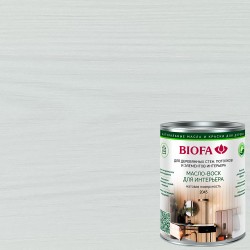 Масло с воском для дерева Biofa 2045 цвет 2027 Аральское море матовое 10 л