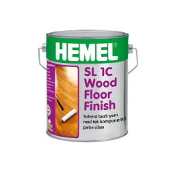 Лак для паркета Hemel SL 1C Бесцветный 5102H полуматовый 5 л