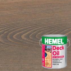 Масло для террас Hemel Deck Oil цвет 3118Н Галька матовое 0,18 л