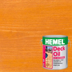 Масло для террас Hemel Deck Oil цвет 3112Н Ироко матовое 2,5 л
