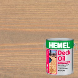 Масло для террас Hemel Deck Oil цвет 3114Н Серый базальт матовое 2,5 л