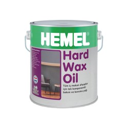 Масло с твердым воском для дерева Hemel Hardwax Oil цвет 3018Н Палисандр матовое 0,18 л