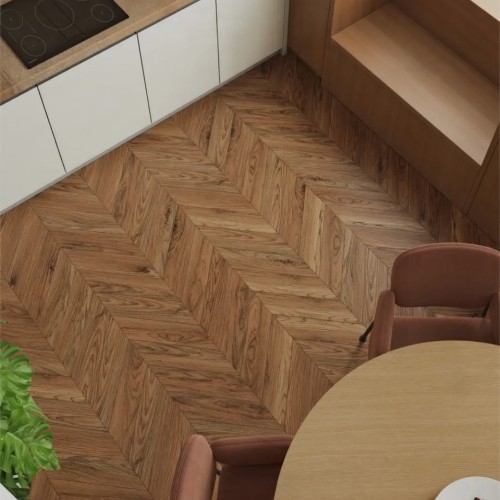 Ламинат Alpine Floor Chevron Art Орех Монблан LF109-11 французская елка 550×112×12