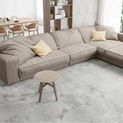 Кварцвиниловая плитка Vinilam клеевая Ceramo Stone Glue Адриатический Серый 91901 950×475×2,5