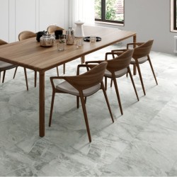 Кварцвиниловая плитка Vinilam клеевая Ceramo Stone Glue Адриатический Серый 91901 950×475×2,5