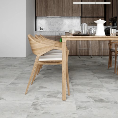 Кварцвиниловая плитка Vinilam клеевая Ceramo Stone Glue Адриатический Серый 91901 950×475×2,5