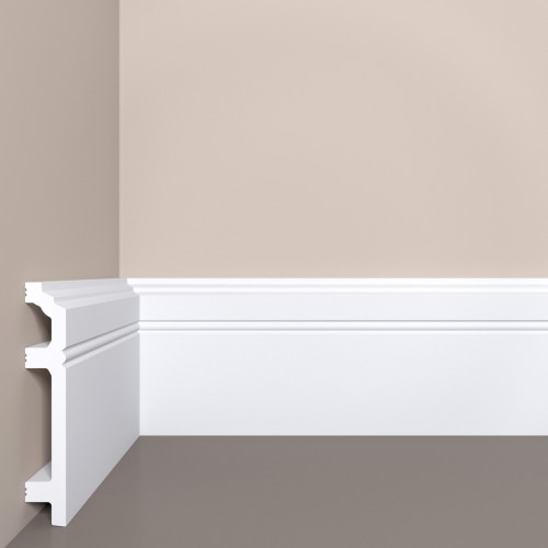 Плинтус под покраску Bello Deco П12 2000×120×20