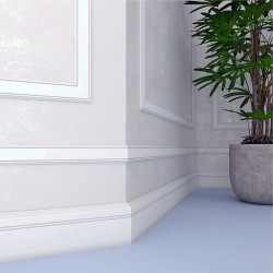 Плинтус под покраску Bello Deco П12 2000×120×20