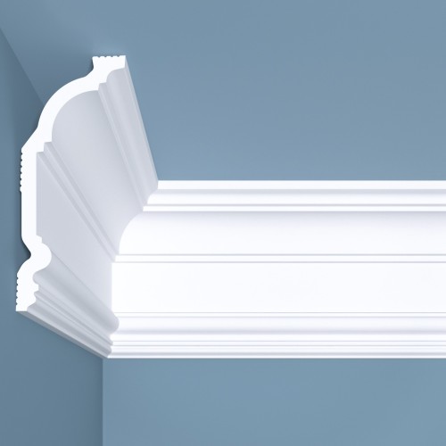 Потолочный плинтус под покраску Bello Deco К2 2000×60×140