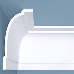 Потолочный плинтус под покраску Bello Deco K19 2000×100×200