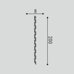 Стеновая панель под покраску Bello Deco СП 06/3 3000×200×8