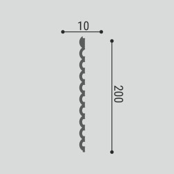 Стеновая панель под покраску Bello Deco СП 09/3 3000×200×10