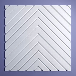 Стеновая панель под покраску Bello Deco СП 14 500×500×12