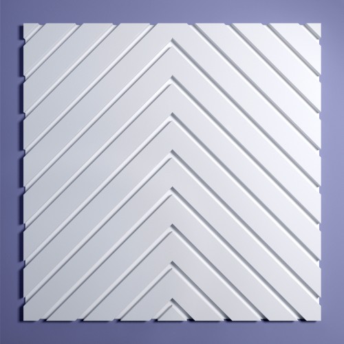 Стеновая панель под покраску Bello Deco СП 14 500×500×12