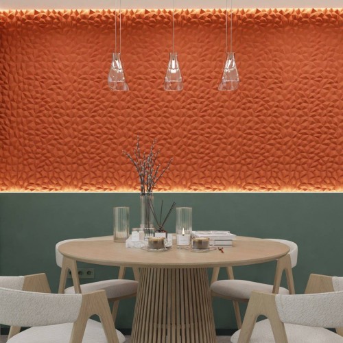 Стеновая панель 3D под покраску Bello Deco СП 15 500×500×22