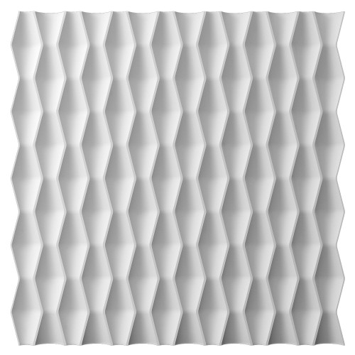 Стеновая панель под покраску Bello Deco СП 17 500×500×15