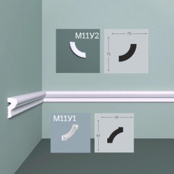 Молдинг под покраску Bello Deco М11 2000×25×12