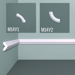 Молдинг под покраску Bello Deco М14 2000×25×12