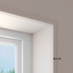 Молдинг угловой под покраску Bello Deco У2 2000×30×30