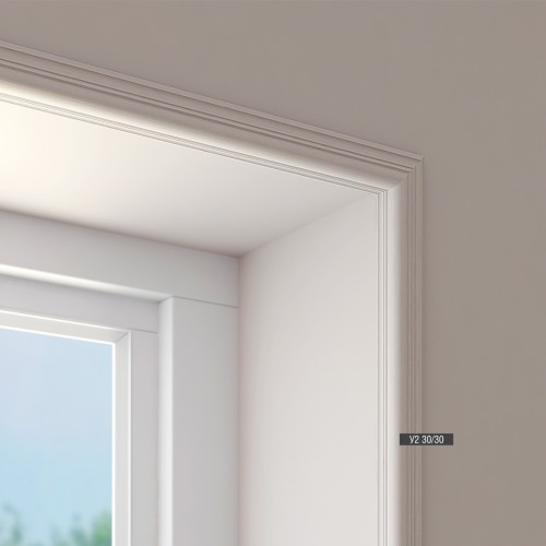 Молдинг угловой под покраску Bello Deco У2 2000×30×30