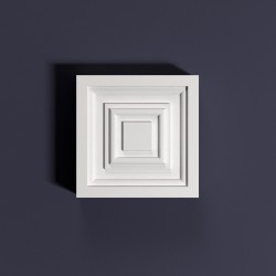 Дверной декор верхний под покраску Bello Deco В2 82×82×21