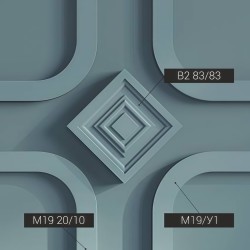 Дверной декор верхний под покраску Bello Deco В2 82×82×21