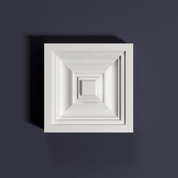 Дверной декор верхний под покраску Bello Deco В3 92×92×24