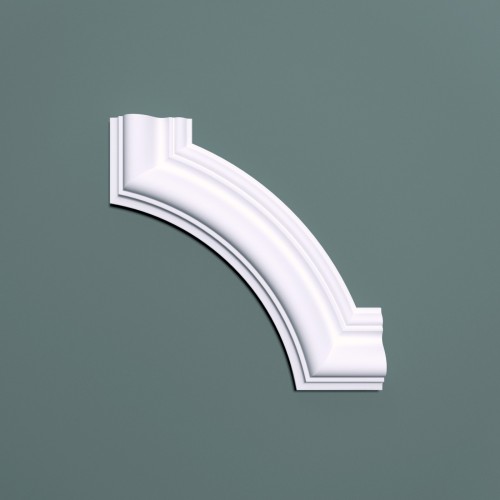 Угловой элемент к молдингу под покраску Bello Deco М10У1 150×150×17 Угловой элемент к молдингу под покраску Bello Deco М10У1 150×150×17