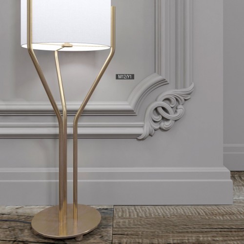 Угловой элемент к молдингу под покраску Bello Deco М12У1 133×133×20