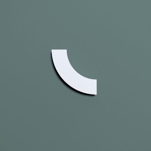 Угловой элемент к молдингу под покраску Bello Deco М19У1 60×60×10