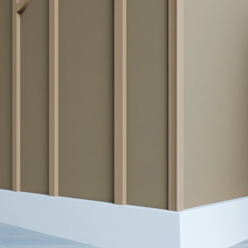 Угловой элемент к молдингу под покраску Bello Deco М19У1 60×60×10